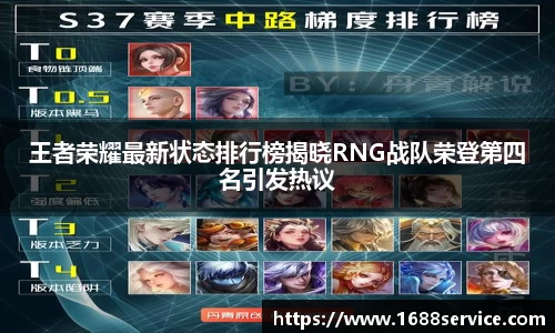 王者荣耀最新状态排行榜揭晓RNG战队荣登第四名引发热议
