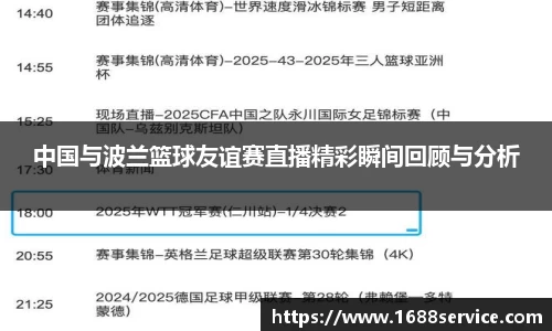 中国与波兰篮球友谊赛直播精彩瞬间回顾与分析